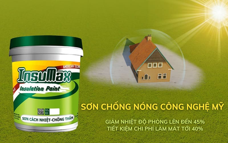 Sơn chống nóng cách nhiệt InsuMax